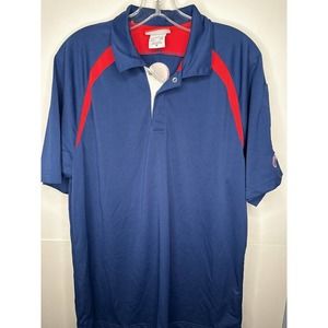 Pepsi Worker Polo Size Medium Royal Blue Embroidered EUC